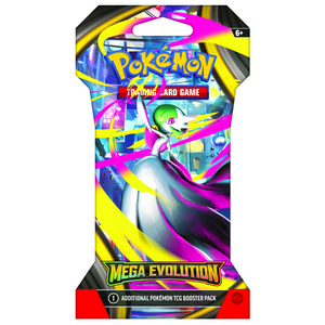 Pokémon Mega Evolution: Mega Evolution Sleeved Booster Pack (10 Kort) (ENG)