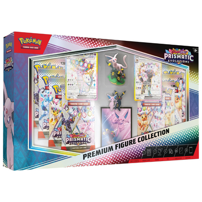 Pokemon Scarlet &amp; Violet: Prismatic Evolutions Premium Figure Collection (Umbreon ex &amp; Espeon ex) (11 Pack) (ENG)