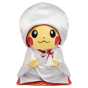 Pokémon Center: Pikachu Female Form Japanese Marriage Plush Toy
