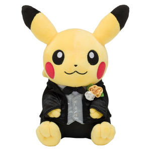 Pokémon Center: Pikachu Male Form Pokémon Garden Wedding Plush Toy