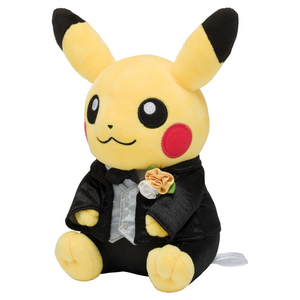 Pokémon Center: Pikachu Male Form Pokémon Garden Wedding Plush Toy