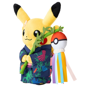 Pokemon Center Tohoku R: Tanabata Festival Play Pikachu Plush Toy