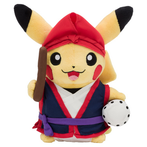 Pokemon Center Okinawa: Eisa Pikachu Plush Toy