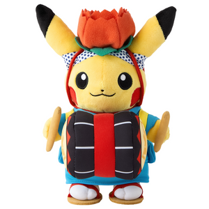 Pokémon Center Tohoku R: Sansa Dance Play Pikachu Plush Toy