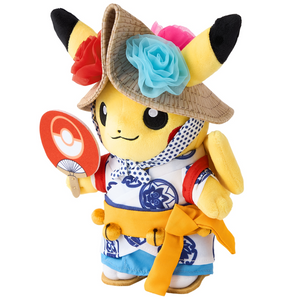 Pokémon Center Tohoku R: Nebuta Festival Play Pikachu Plush Toy