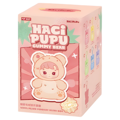 POP MART: HACIPUPU Gummy Bear Series Vinyl Plush Pendant Blind Box
