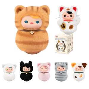 POP MART: PUCKY Roly-Poly Kitty Series Vinyl Plush Blind Box