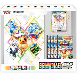 Pokémon Scarlet & Violet: Terastal Festival ex Espeon Collection Box (4 Pack) (KOR)