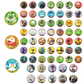 Pokémon Scarlet &amp; Violet: Metal Magnetic Badge Set - Paldea (2 Pack) (CH)