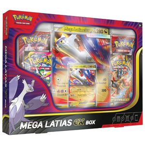 Pokémon Mega Evolution: Mega Latias ex Collection Box (4 Pack) (ENG)
