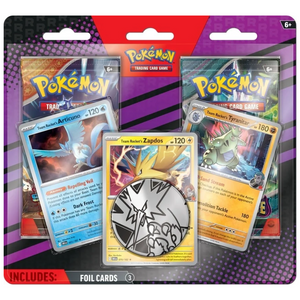Pokémon Sword & Shield: Enhanced 2‑Pack Blister (Team Rocket's Articuno, Zapdos och Tyranitar) (ENG)