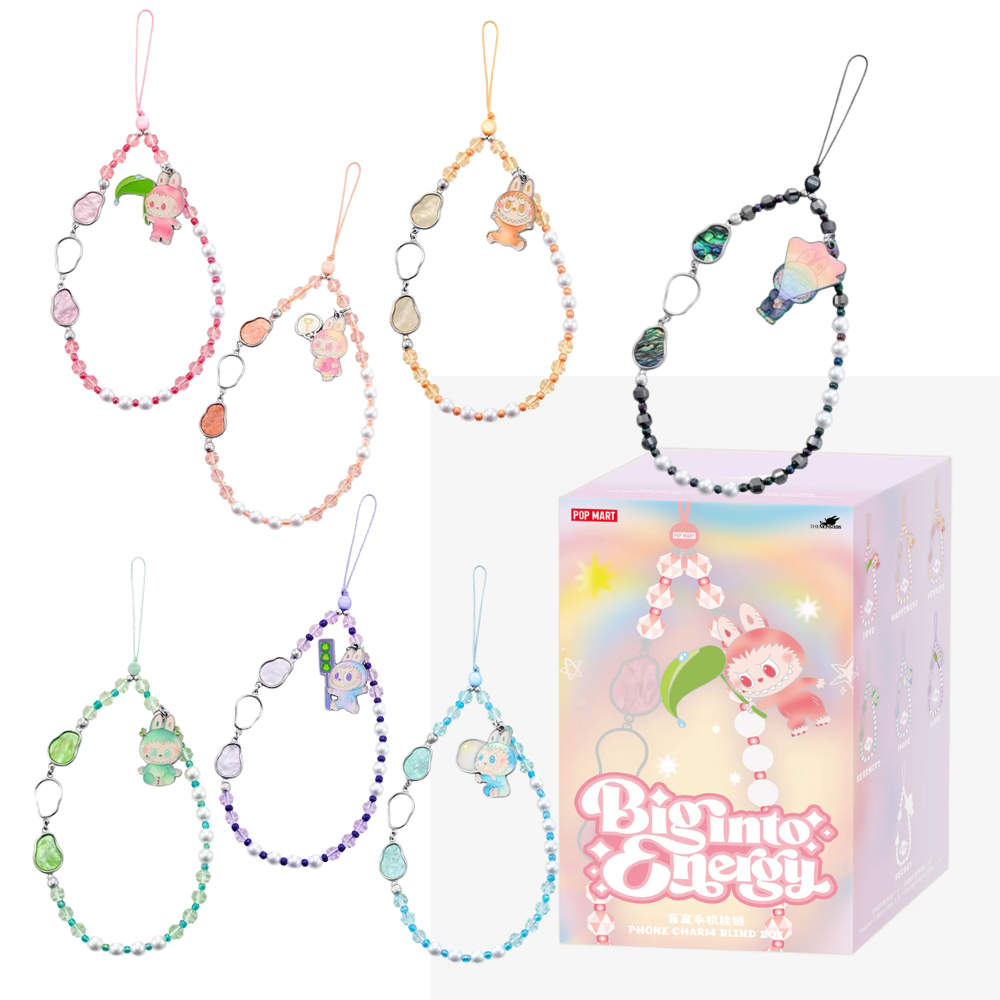 POP MART: LABUBU The Monsters Big into Energy Series Phone Charm Blind