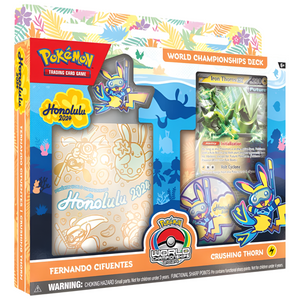 Pokemon: CRUSHING THORN 2024 World Championships Deck (Fernando Cifuentes) (ENG)