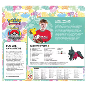 Pokemon: Regidrago VSTAR 2024 World Championships Deck (Evan Pavelski) (ENG)