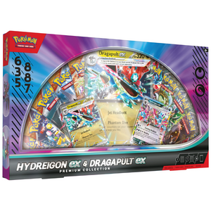Pokémon Sword &amp; Shield: Hydreigon ex &amp; Dragapult ex Premium Collection Box (10 Pack) (ENG)