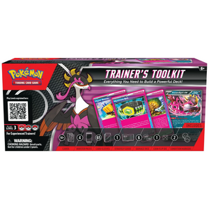 Pokémon Scarlet &amp; Violet: Fezandipiti ex Trainer's Toolkit 2025 Collection Box (4 Pack) (ENG)