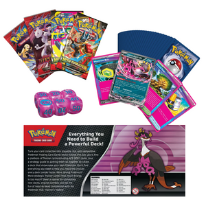 Pokémon Scarlet &amp; Violet: Fezandipiti ex Trainer's Toolkit 2025 Collection Box (4 Pack) (ENG)
