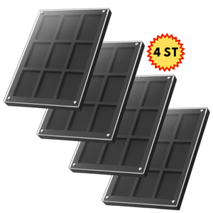 Aquitaz: Graded Card Display Bundle (4 Units) (With Protective Acrylic) (9pcs PSA/CGC)