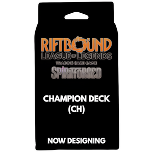 League of Legends: Riftbound Spiritforged Champion Deck (56 Kort) (CH)