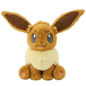 Pokemon Center: Eevee Fluffy Huggable Plush Toy