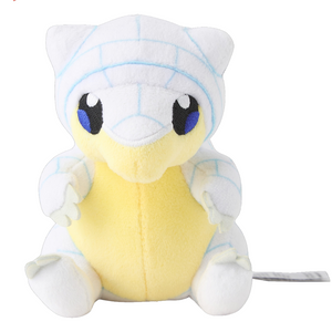 Pokemon Center: Pokemon Fit Sandshrew (Alolan Form) A027 Plush Toy