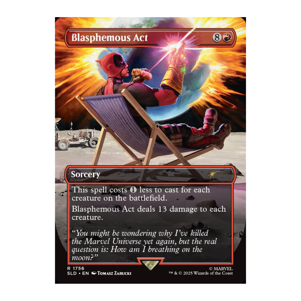 Magic The Gathering: Secret Lair x Marvel's Deadpool Non-foil (5 Cards Magic The Gathering: Secret Lair x Marvel's Deadpool Non-foil (5 Cards