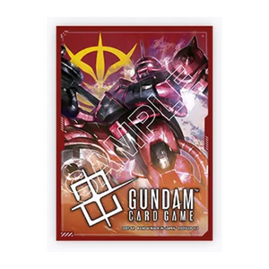 Gundam Official Card Sleeve 01 - Char's Zaku II/Zeon [E01] (70 sleeves) (ENG)