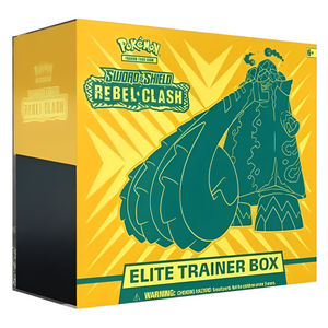 Pokémon Sword & Shield: Rebel Clash Elite Trainer Box (ETB) (8 Pack)
