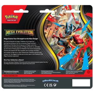 Pokemon Mega Evolution: Mega Evolution 3-Pack Blisters (Psyduck) (ENG)