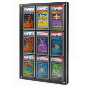 Aquitaz: Graded Card Display (With Protective Acrylic) (9pcs PSA / CGC)