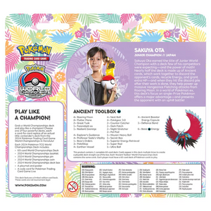 Pokemon: Ancient Toolbox 2024 World Championships Deck (Sakuya Ota) (ENG)