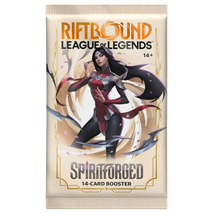 League of Legends: Riftbound Spiritforged Booster Pack (14 Kort) (ENG)