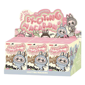 POP MART The Monsters: Labubu Exciting Macaron Series Figures Sealed Case (6 Boxes)