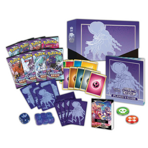 Pokémon Sword &amp; Shield: Chilling Reign – Shadow Rider Calyrex (ETB) Elite Trainer Box (8 Pack) (ENG)