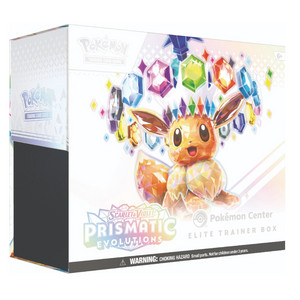 Pokémon Scarlet & Violet: Prismatic Evolutions Pokémon Center Elite Trainer Box (ETB) (12 Pack) (ENG)