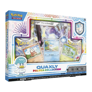 Pokémon Scarlet & Violet: Quaxly Paldea Collection Box (4 Pack) (ENG)
