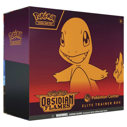 Pokémon Scarlet &amp; Violet: Obsidian Flames - Pokémon Center Elite Trainer Box (ETB) (11 Pack)