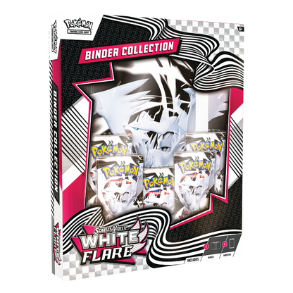 Pokemon Scarlet &amp; Violet: White Flare Binder Collection Box (5 Pack) (ENG)