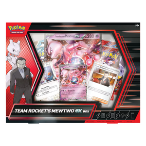 Pokemon Destined Rivals: Team Rocket's Mewtwo ex Collection Box (4 Pack) (ENG)