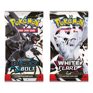 Pokémon Scarlet & Violet: Black Bolt & White Flare Booster Pack Bundle (20 Kort) (ENG)