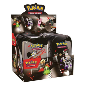 Pokémon Scarlet & Violet: Black Bolt & White Flare – Unova Mini Tin Case (8 Tins) (16 Pack) (ENG)