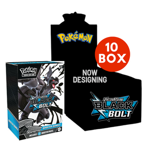 Pokémon Scarlet & Violet: Black Bolt Booster Bundle Case (10 Boxar) (ENG)