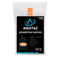 Aquitaz GraderTab – Pull Tab Card Sleeves Orange (100pcs)