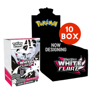Pokémon Scarlet & Violet: White Flare Booster Bundle Case (10 Boxar) (ENG)