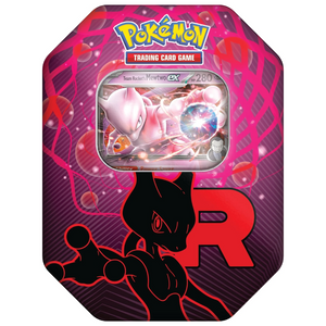 Pokemon Scarlet &amp; Violet: Fall Tins 2025 Destined Rivals Mewtwo ex (4 Pack)