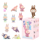 POP MART The Monsters: Labubu Lazy Yoga Series Figures