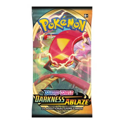 Pokémon Sword & Shield: Darkness Ablaze Booster Pack (10 Kort) (ENG)