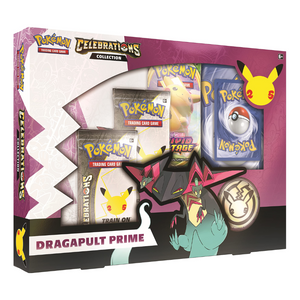 Pokémon Sword &amp; Shield: Celebrations Dragapult Prime Collection Box (2 Pack) (ENG)