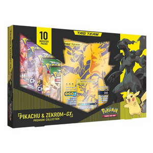 Pokemon Sun &amp; Moon: Pikachu &amp; Zekrom-GX Premium Collection Box (10 Pack) (ENG)