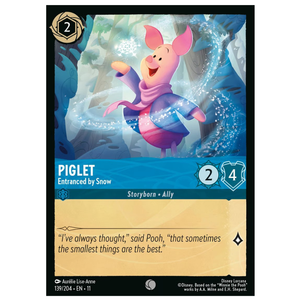 Piglet - Entranced by Snow - 139/204 - C